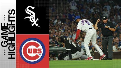 Are you a huge fan of the Chicago Cubs? Do you want to stay up-to-date with the latest news, scores, and highlights from your favorite baseball team? Look no further than the official Chicago Cubs website. . Cubs sox highlights